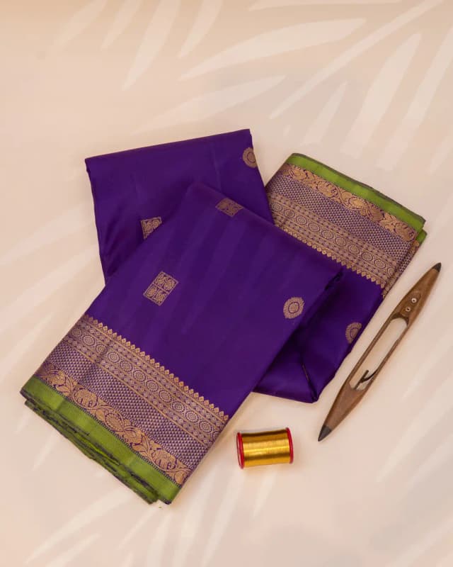 PURE HANDLOOM KANCHI SAREE