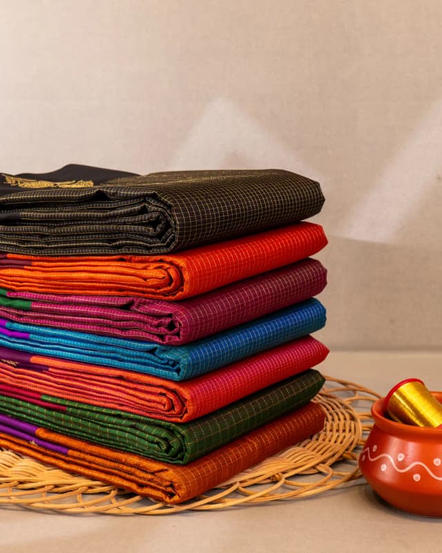 PURE HANDLOOM KANCHI SAREE