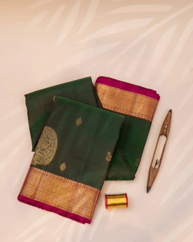 PURE HANDLOOM KANCHI SAREE