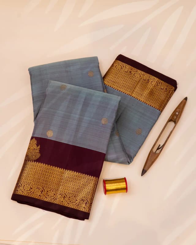 PURE HANDLOOM KANCHI SAREE