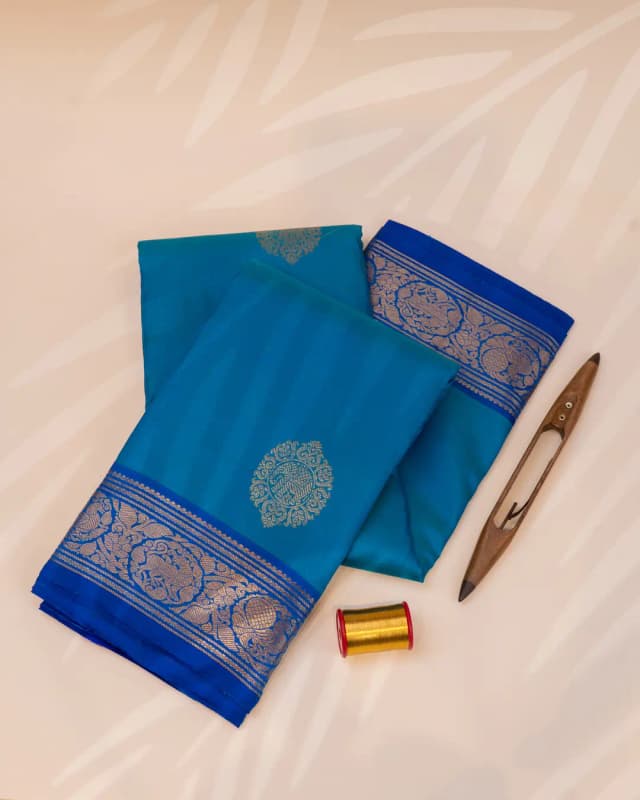 PURE HANDLOOM KANCHI SAREE